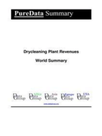 Drycleaning Plant Revenues World Summary: Market Values & Financials by Country