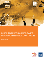 Guide to Performance-Based Road Maintenance Contracts