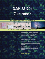 SAP MDG Customer A Complete Guide - 2020 Edition