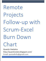 Remote Projects Follow-up with Scrum-Excel Burn Down Chart: Scrum and Jira, #1