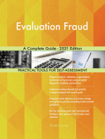 Evaluation Fraud A Complete Guide - 2021 Edition