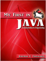 My First In Java