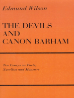 The Devils and Canon Barham: Ten Essays On Poets, Novelists and Monsters