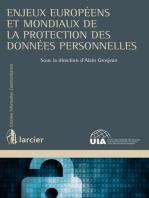 Enjeux européens et mondiaux de la protection des données personnelles