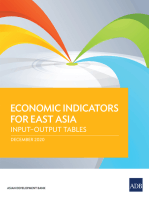 Economic Indicators for East Asia: Input–Output Tables