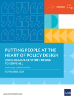 Putting People at the Heart of Policy Design: Using Human-Centered Design to Serve All