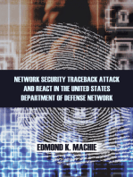 Network Security Traceback Attack and React in the United States Department of Defense Network