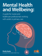 Mental Health and Wellbeing: A guide for nurses and healthcare professionals working with adults in primary care