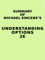 Summary of Michael Sincere's Understanding Options 2E