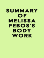 Summary of Melissa Febos's Body Work