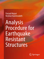 Analysis Procedure for Earthquake Resistant Structures