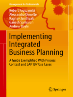 Implementing Integrated Business Planning: A Guide Exemplified With Process Context and SAP IBP Use Cases