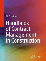 Handbook of Contract Management in Construction