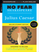 Julius Caesar: No Fear Shakespeare Deluxe Student Editions - Shakespeare Side-by-Side Plain English