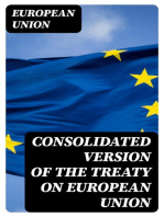 Consolidated version of the Treaty on European Union