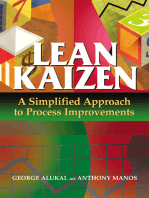 Lean Kaizen: A Simplified Approach to Process Improvements