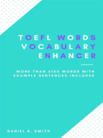 TOEFL Words - Vocabulary Enhancer