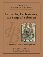 Proverbs, Ecclesiastes, Song of Solomon