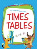 My First Padded Board Books of Times Tables: Multiplication Tables From 1-20