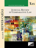 Judicial review in comparative law