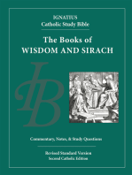 Wisdom and Sirach