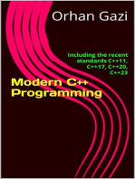 Modern C++ Programming: Including the recent standards C++11, C++17, C++20, C++23