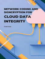 Network Coding and Signcryption for Cloud Data Integrity