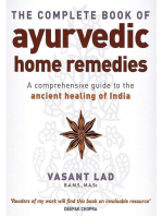 The Complete Book Of Ayurvedic Home Remedies: A comprehensive guide to the ancient healing of India [Paperback] Lad, Vasant