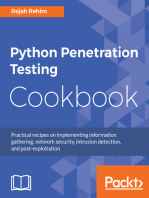 Python Penetration Testing Cookbook: Practical recipes on implementing information gathering, network security, intrusion detection, and post-exploitation