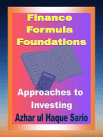 Finance Formula Foundations: Approaches to Investing