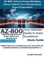 Exam AZ-800: Administering Windows Server Hybrid Core Infrastructure Preparation