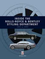 Inside the Rolls-Royce & Bentley Styling Department 1971 to 2001