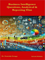 Business Intelligence Questions, Analytical & Reporting Hint