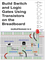 Build Switch and Logic Gates Using Transistors on the Breadboard