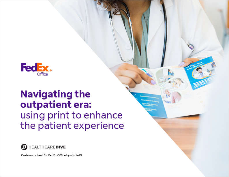 The Outpatient Era and How Print Enhances Patient Experience