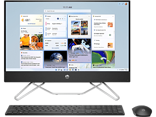 HP 60.5 cm (23.8) All-in-One Desktop PC 24-cb1907 - 60.45 cm (23.8) - Jet black (79U84PA)