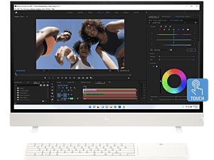 HP Envy Move 60.5 cm (23.8) All-in-One Portable Desktop PC 24-cs0047in - 60.45 cm (23.8) - Shell white (9R4N9PA)