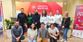 Photo de la nouvelle promotion PEPITE DeepTech de l'incubateur INITIUM