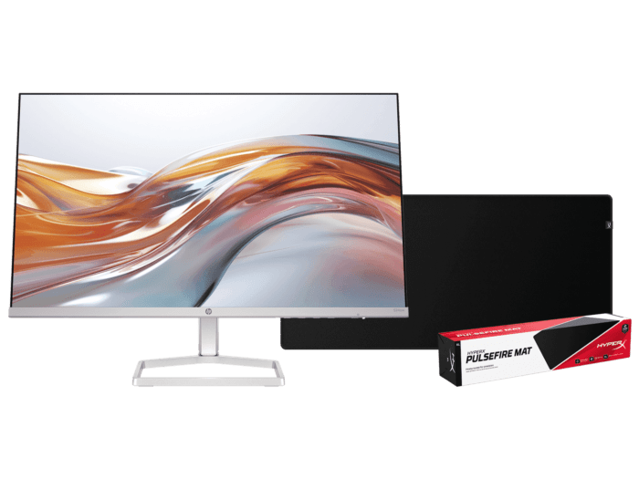 HP Series 5 23.8 inch FHD White Monitor - 524sw - 23.8" (94C22AA-BNA)