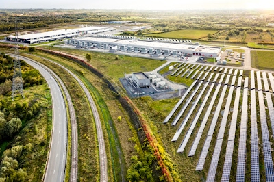 St. Ghislain solar field