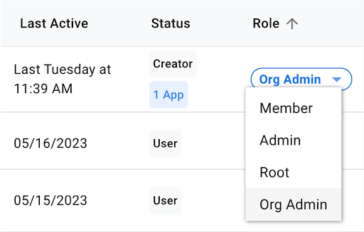 Manage your AppSheet Organization