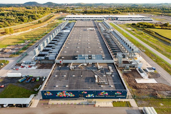 St. Ghislain data center exterior