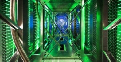 A server aisle at our Mayes County, Oklahoma data center