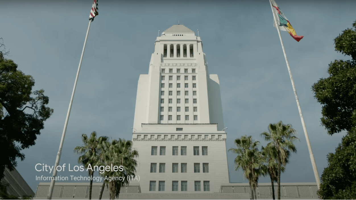 Edificio de la ciudad de Los Ángeles