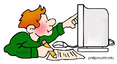 clipart of student researcher