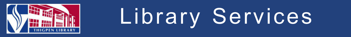 Library Services at Thigpen Library