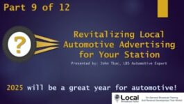 Revitalizing Local Automotive Advertising for Your Station – Part 9 – Q&A