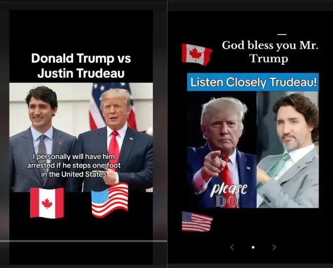 Audio of Trump threatening Canadian Prime Minister likely to be AI-generated