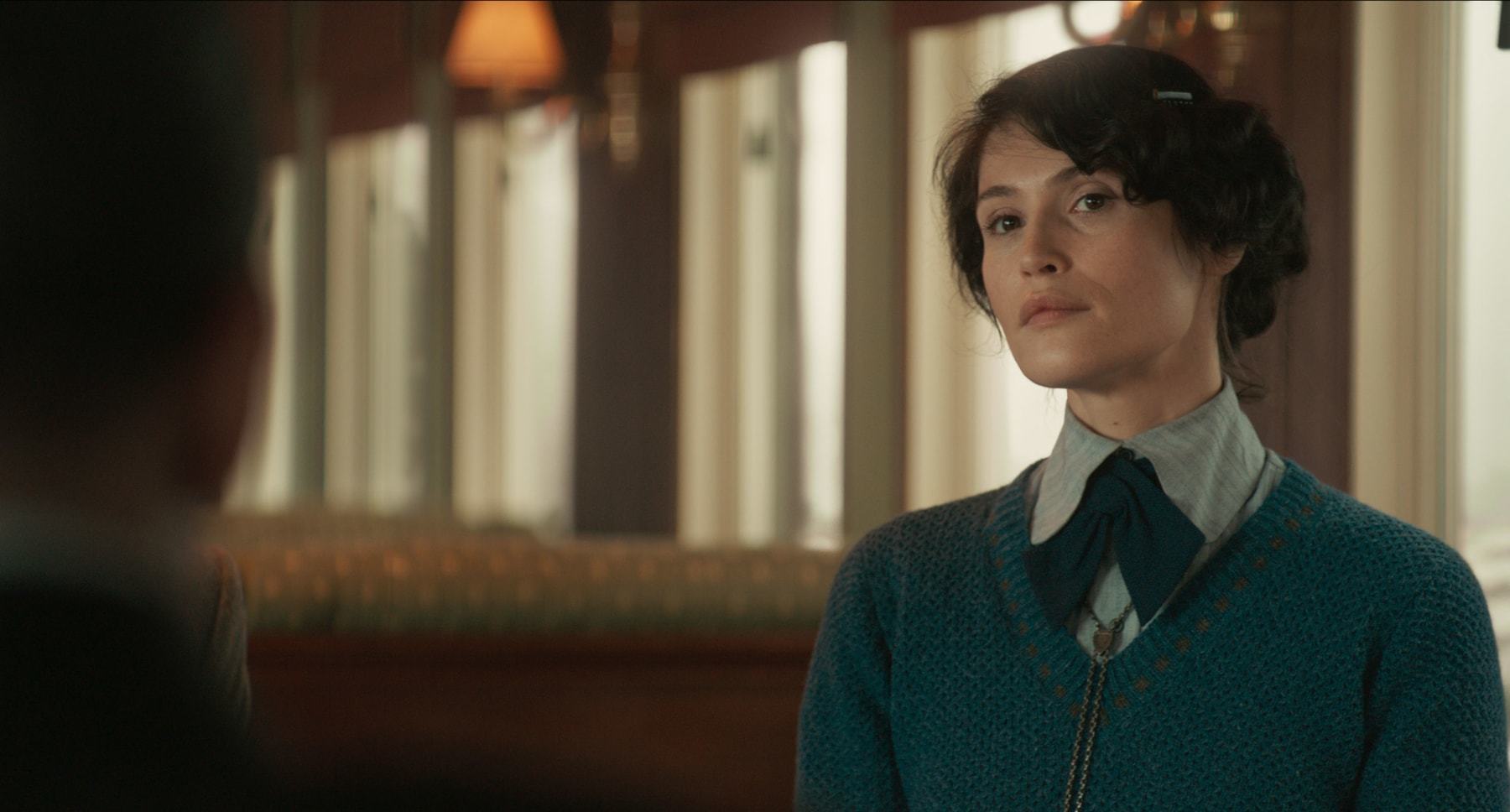 Gemma Arterton as Polly in 20th Century Studios' THE KING'S MAN. Photo Credit: Courtesy of 20th Century Studios. © 2020 Twentieth Century Fox Film Corporation. All Rights Reserved.