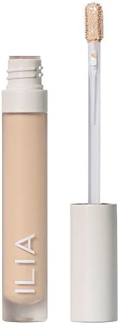 ILIA - True Skin Serum Concealer | Non-Comedogenic, Cruelty-Free, Vegan, Safe For Sensitive Skin, Reduces Appearance of Dark Circles + Blemishes (Arrowroot SC.5, 0.16 oz | 5 ml)